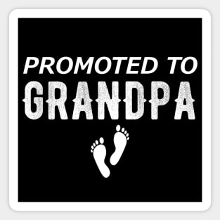 Promoted To Grandpa Magnet